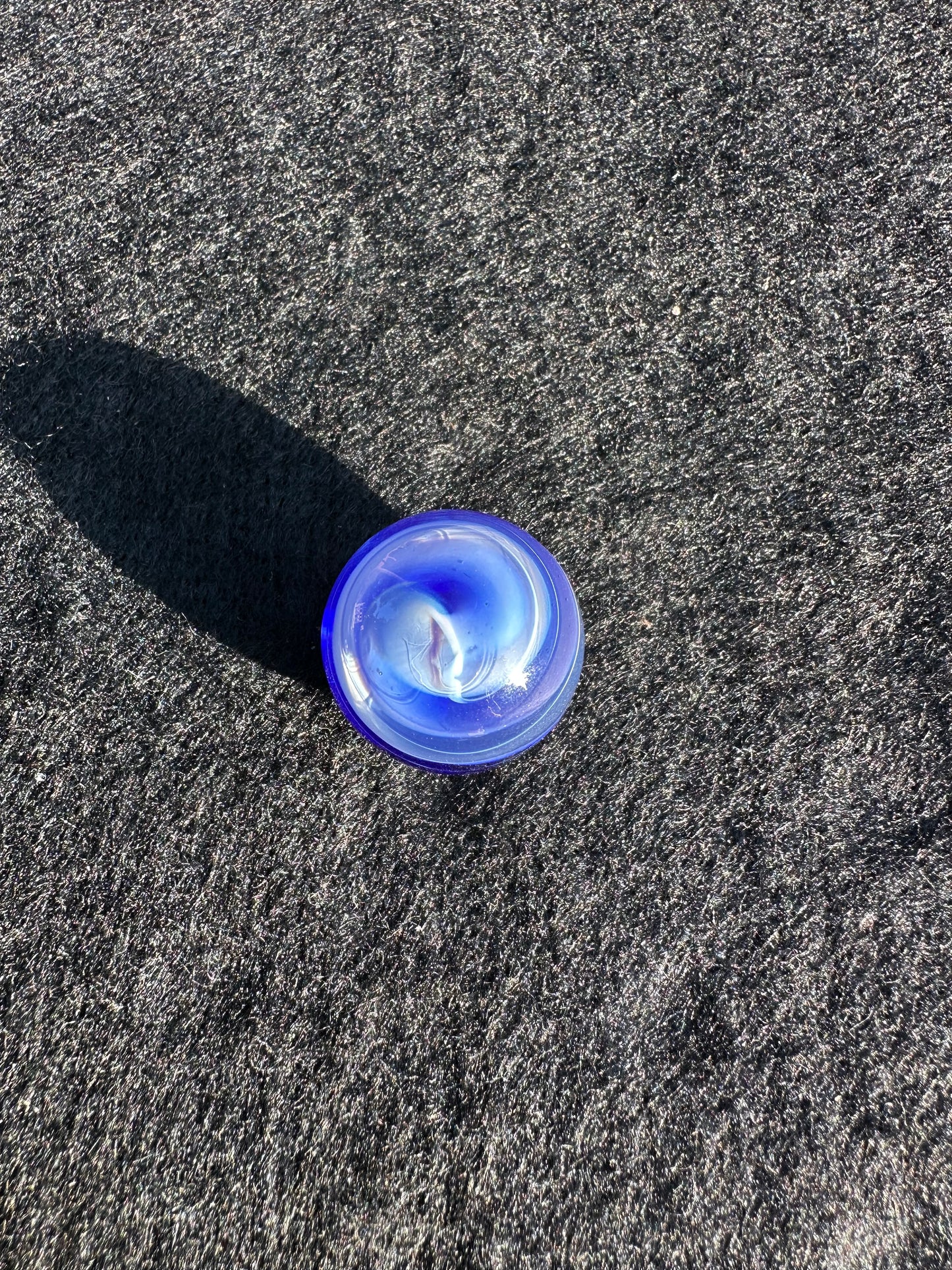 Blue & White Latticino Marble – 27mm