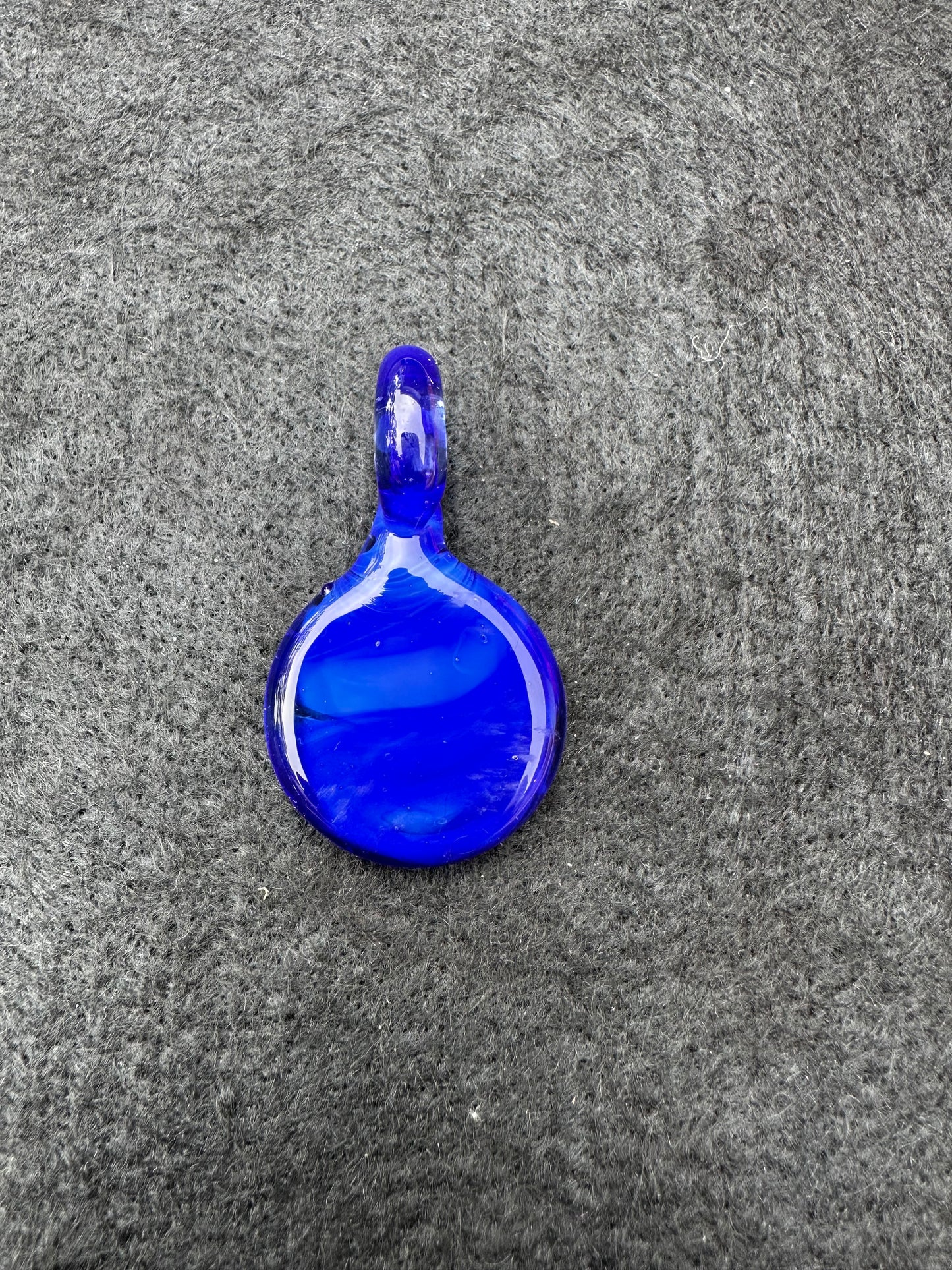 Sonic Blue Disc Pendant by Jaime Torres