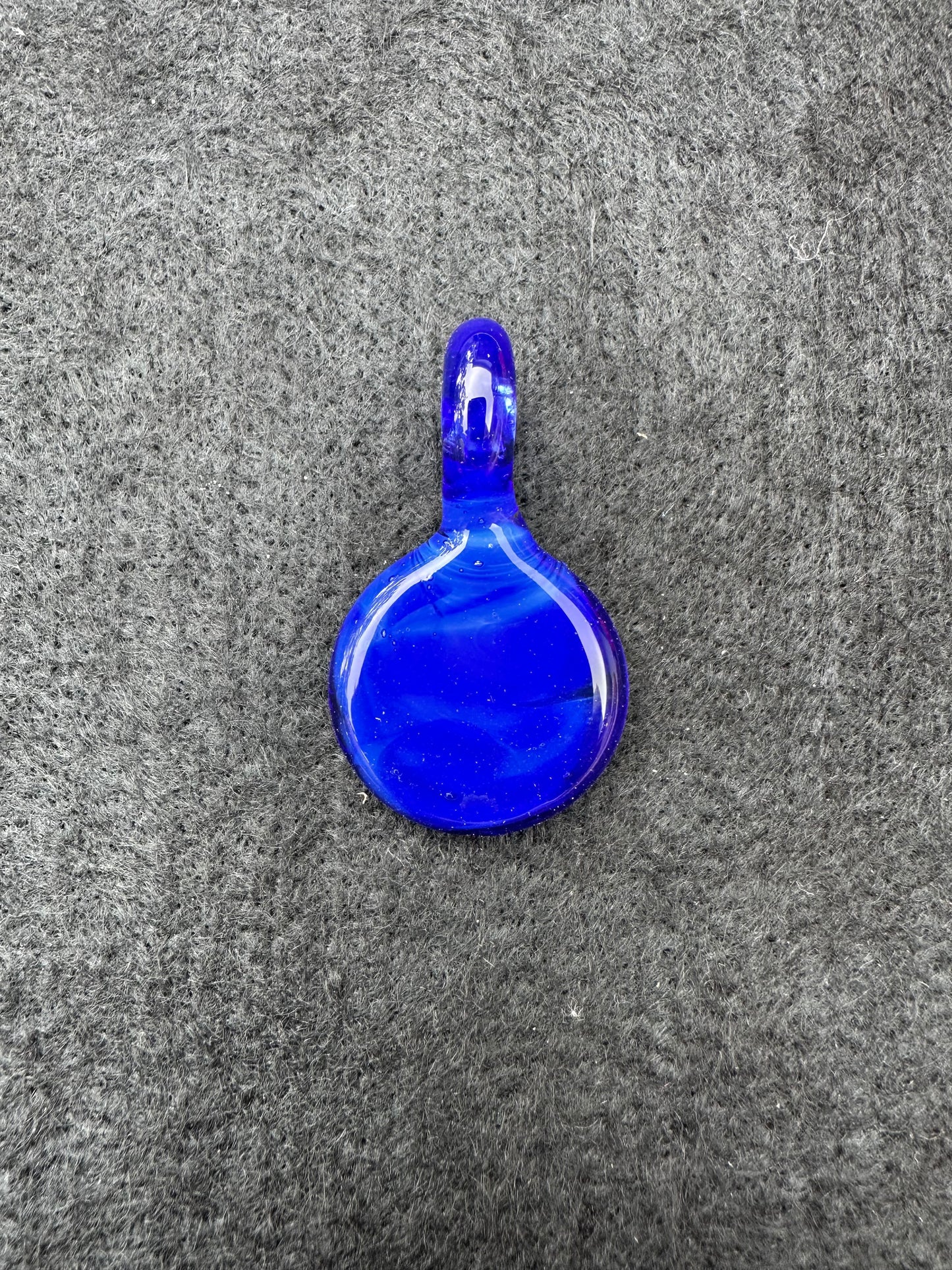 Sonic Blue Disc Pendant by Jaime Torres
