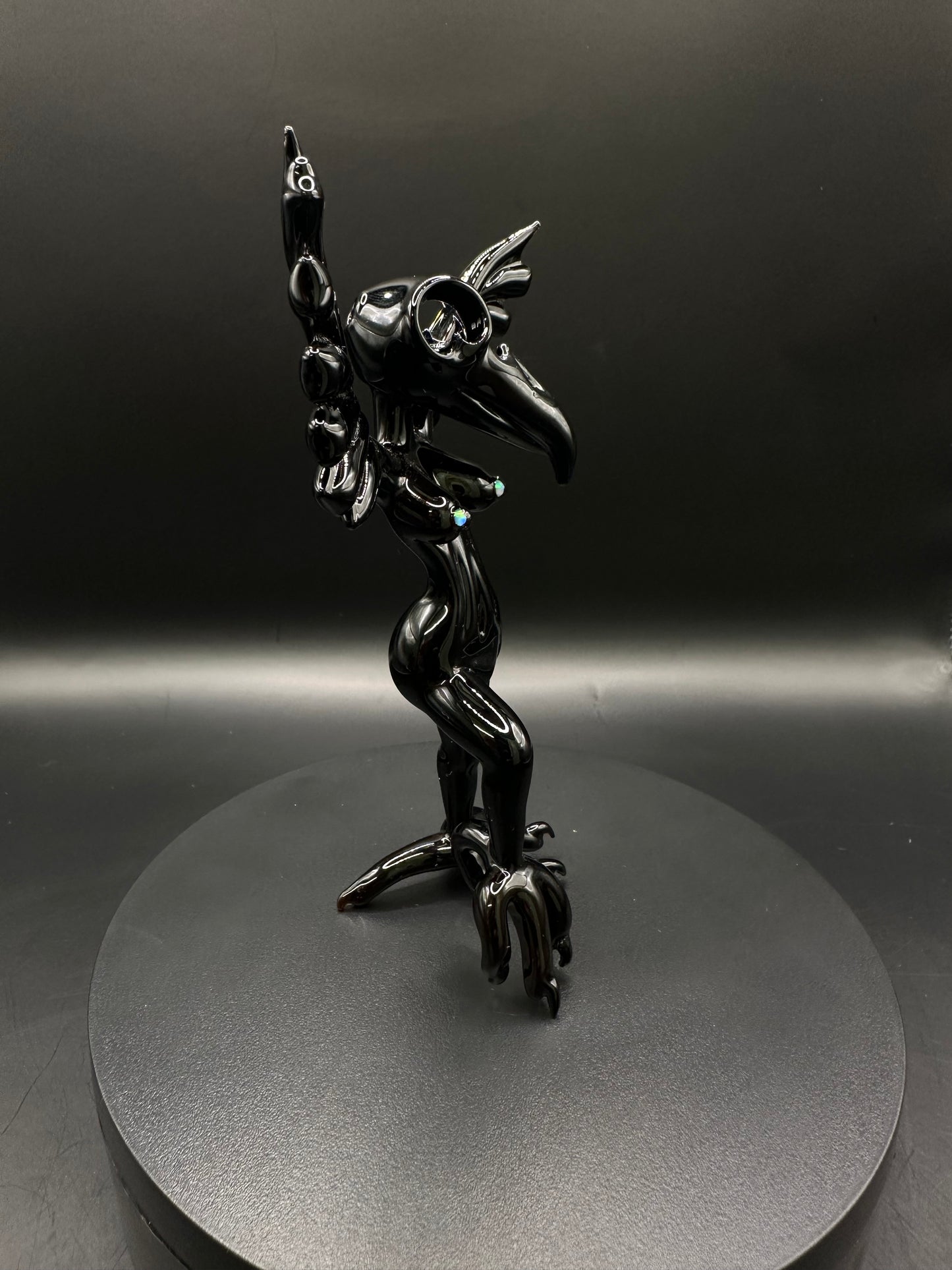 Raven Goddess – Dom Greco Glass