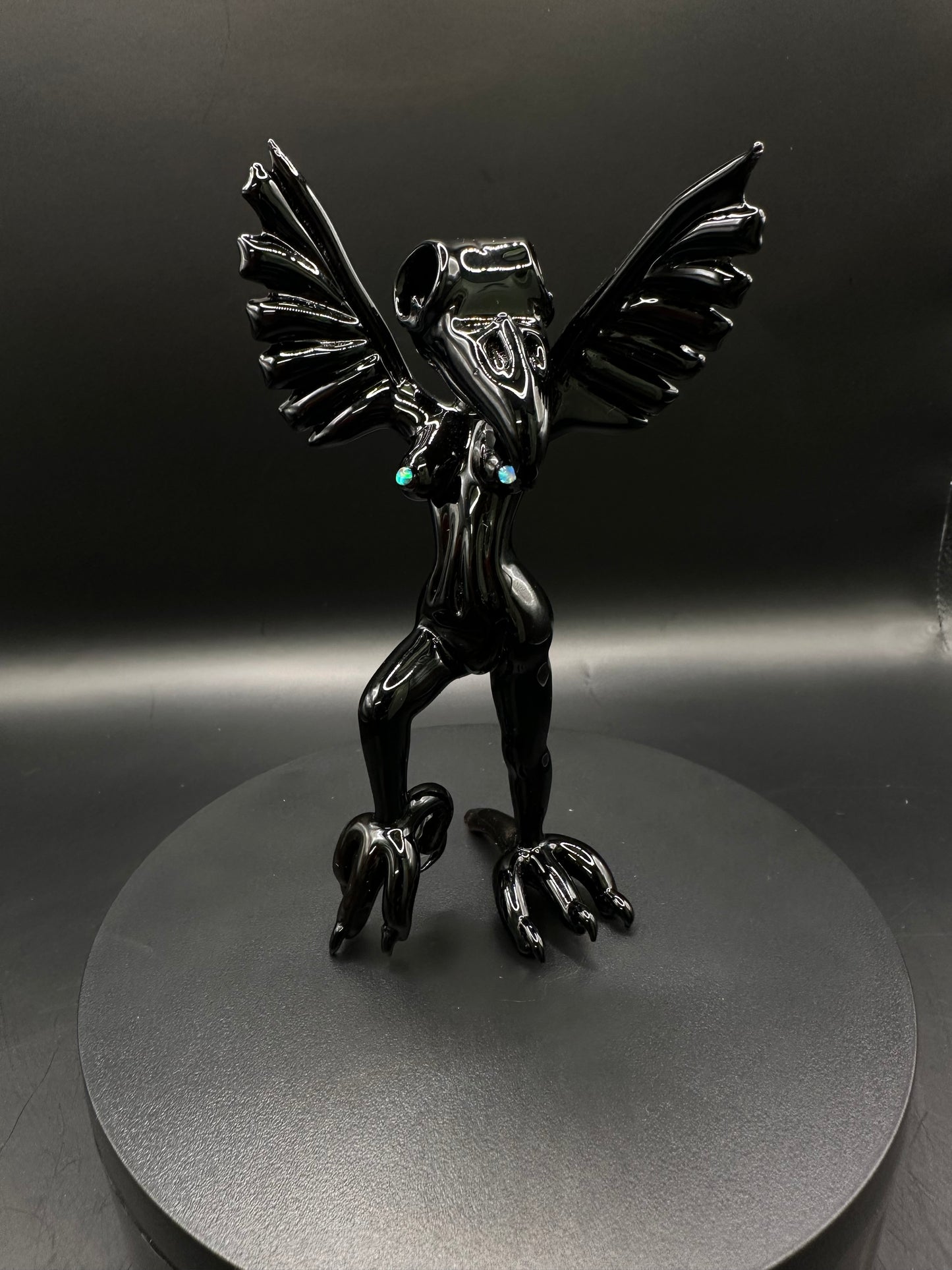 Raven Goddess – Dom Greco Glass