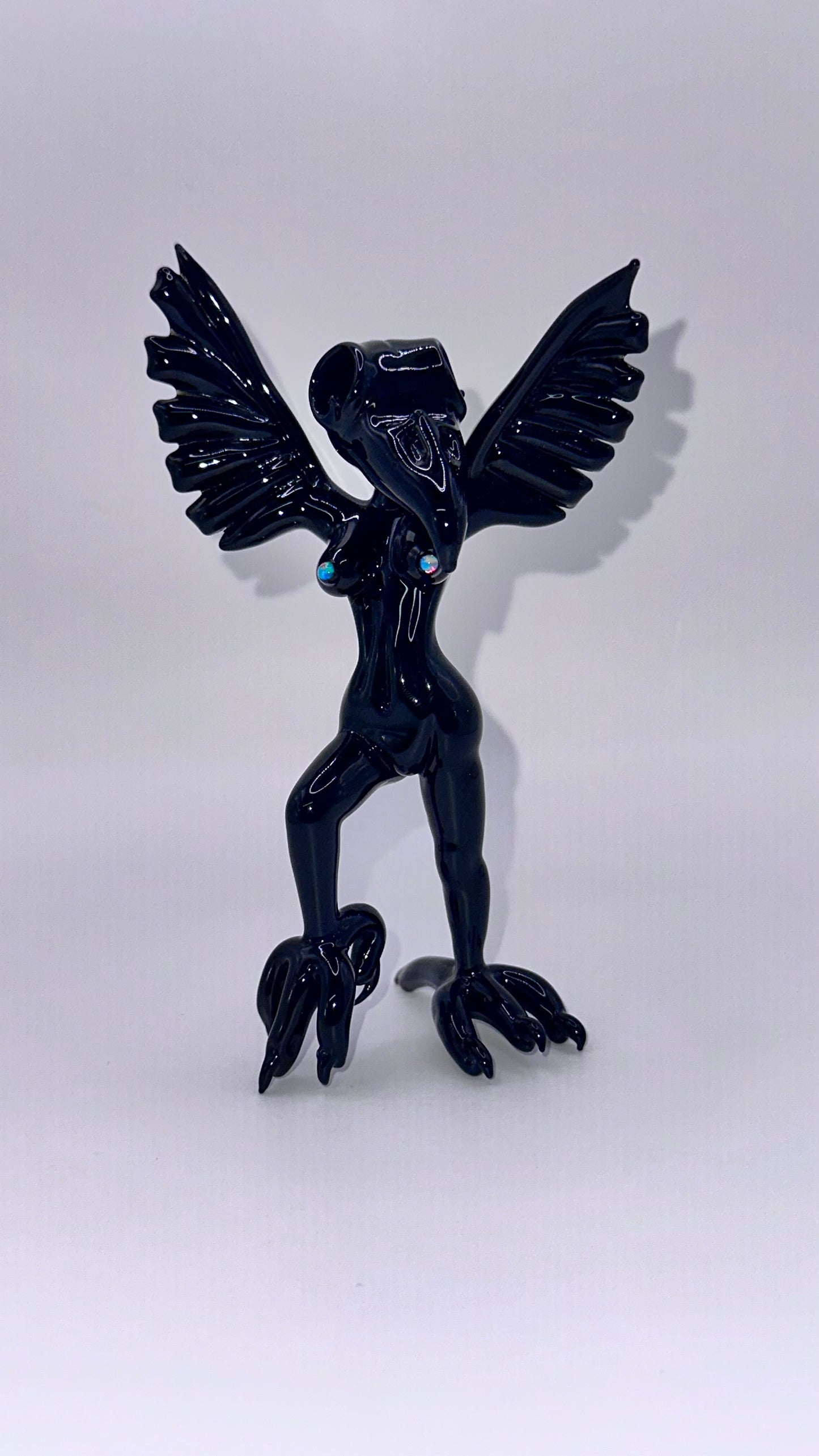 Raven Goddess – Dom Greco Glass