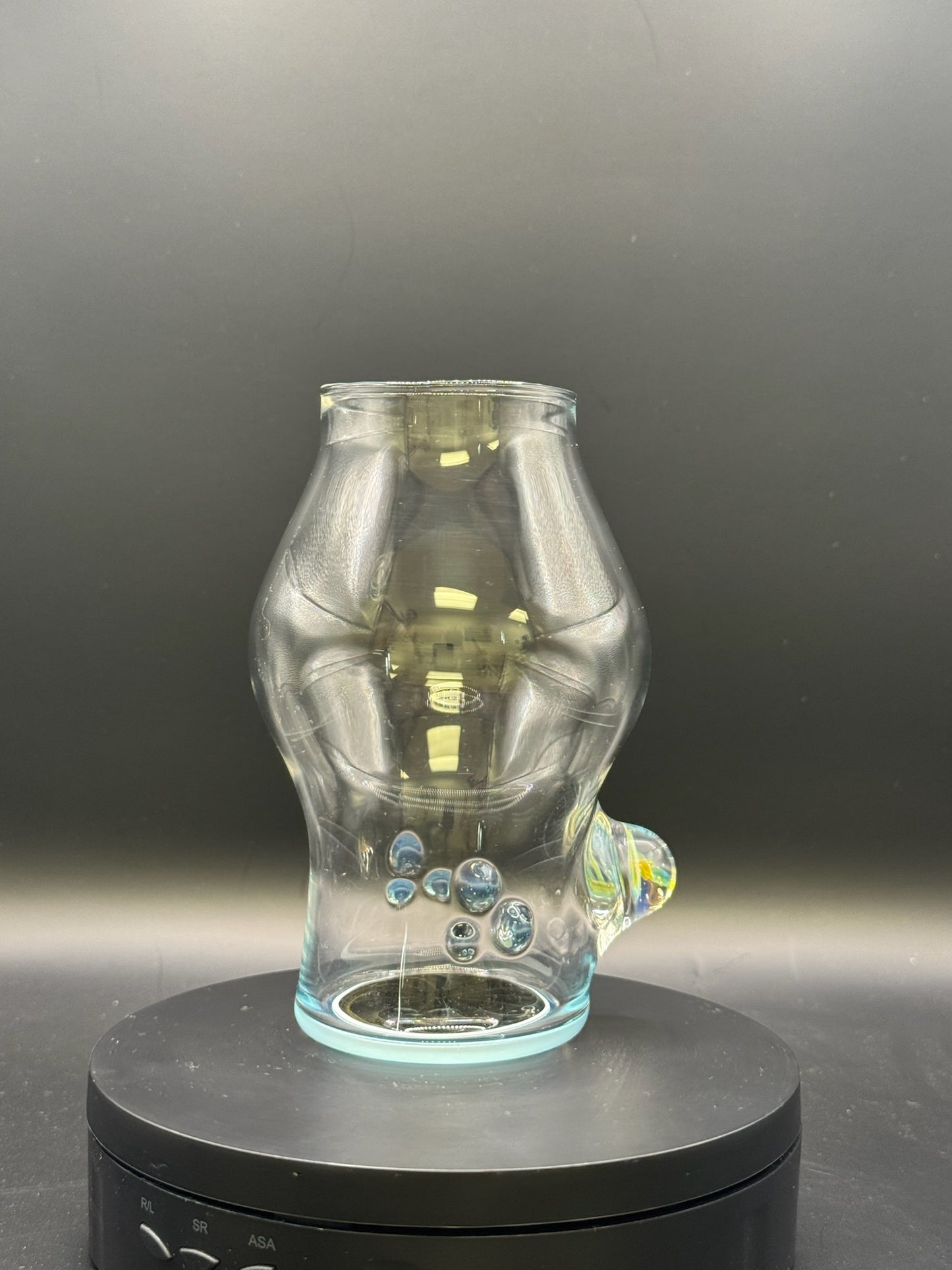 King Leo Clear Beer Cup w/ Aurora Tech Base & Fume Dot – $80