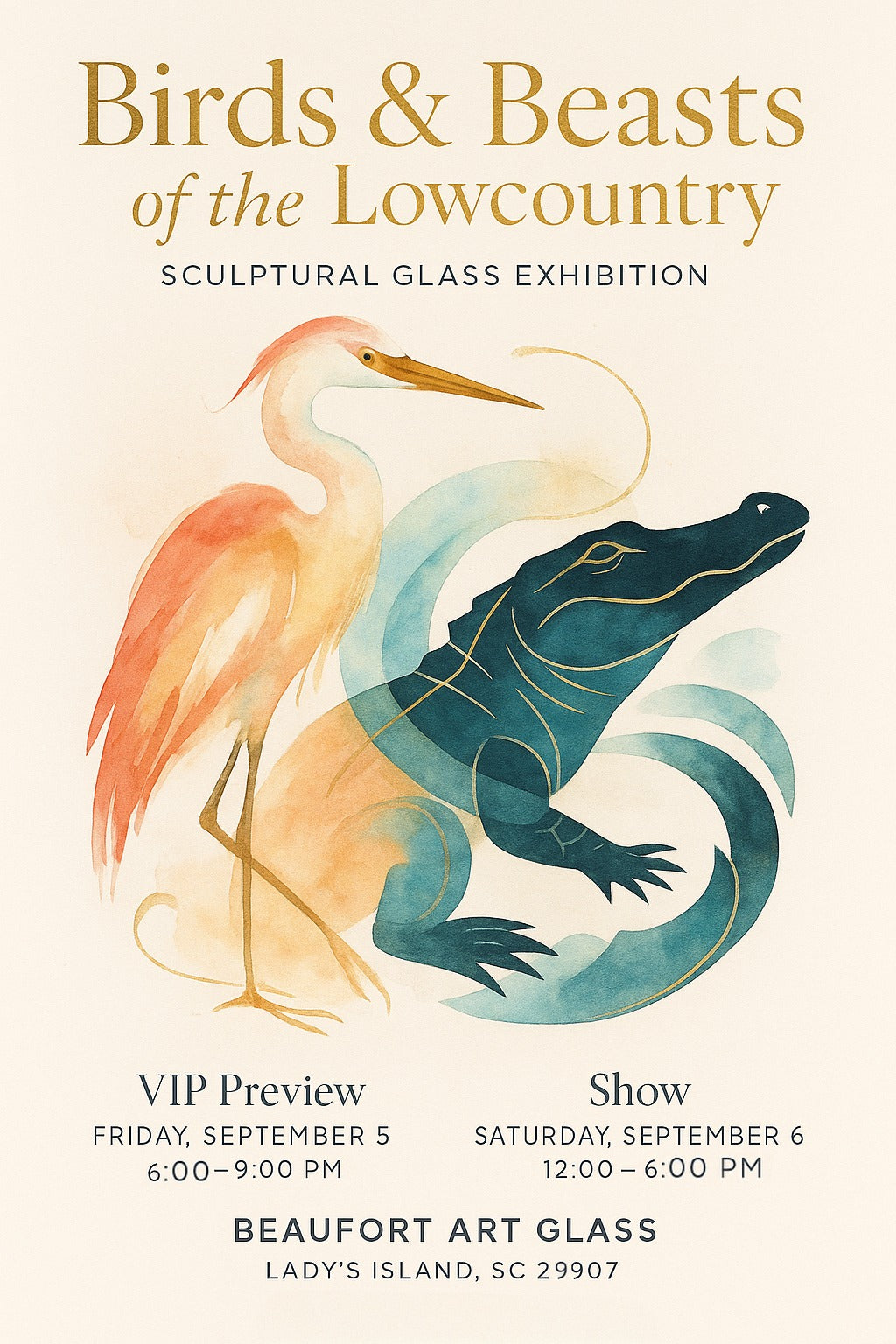 VIP Preview Ticket – Birds & Beasts (This Weekend Only)