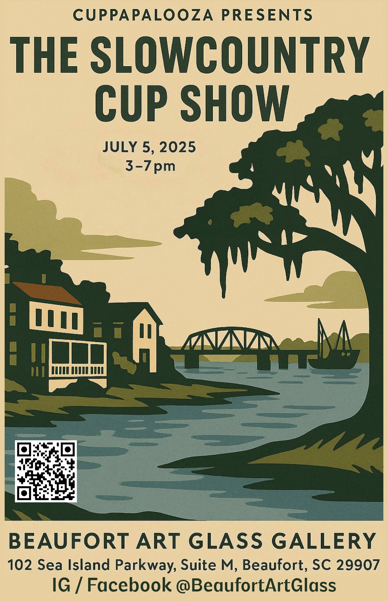 Slowcountry Glass Cup Show