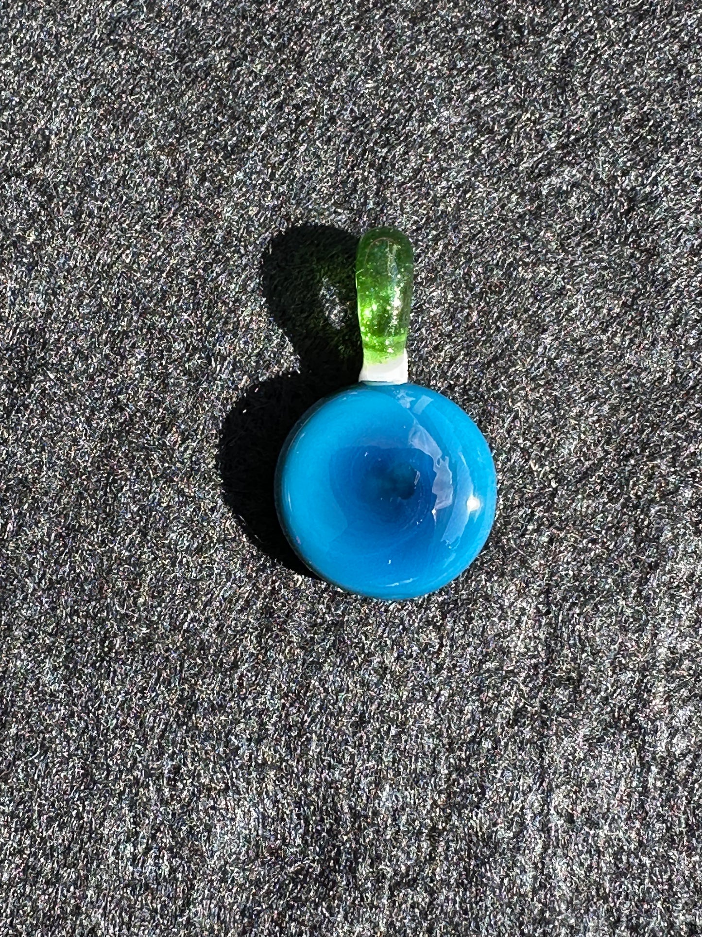 Pyrexian Energy Core #001 – Green Stardust Pendant by Jaime Torres