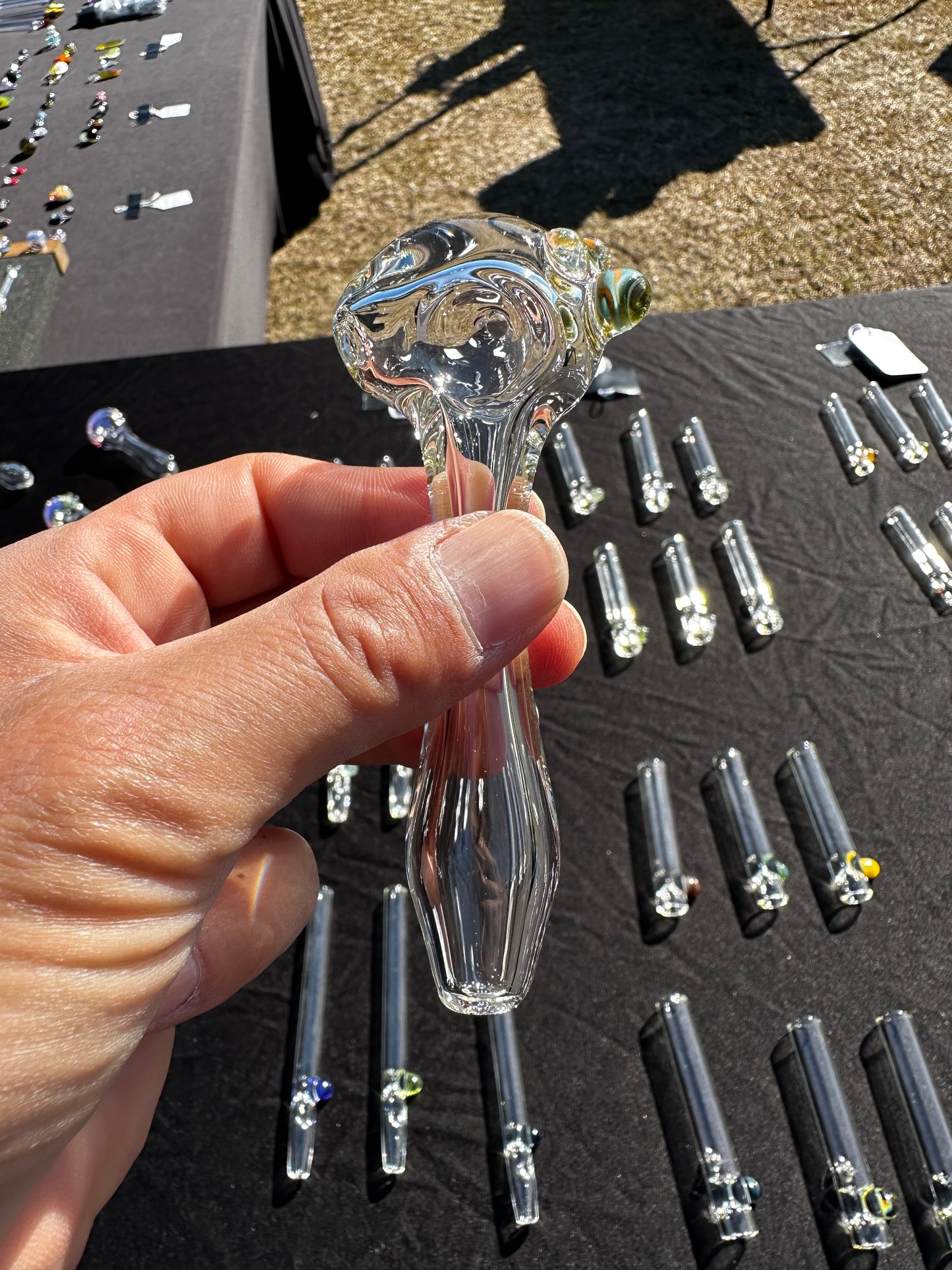 Clear Glass Spoon Pipe – Better Than Your Heady, Cheaper Took