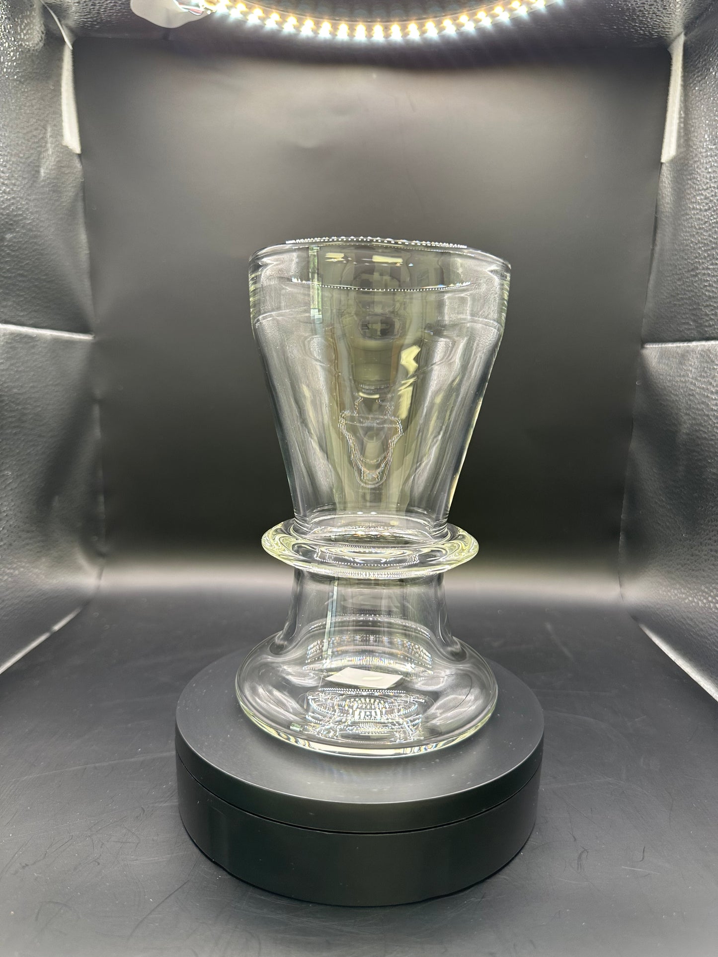 $80 – Salty Glass – Clear Pint Glass with Razor Maria (Balanced Profile)